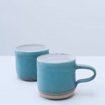 Stoneware mugs by Rachel